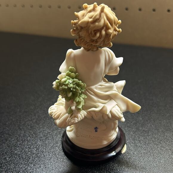 Florence Giuseppe Armani The Society 2002 Bimba Con Coniglietto (1542F) - Picture 4 of 6